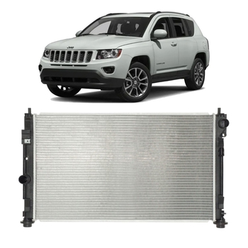 RADIADOR JEEP COMPASS 2011 a 2015 2.0 COM AR VALEO