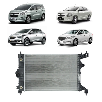 RADIADOR CHEVROLET COBALT ONIX PRISMA SPIN AUTOMATICO 2013 a 2016 VALEO