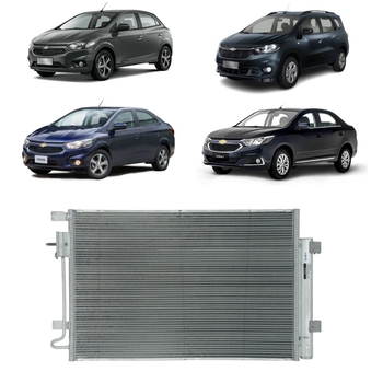 CONDENSADOR PARA CHEVROLET ONIX PRISMA 2017/2019 JOY SPIN COBALT 2017/2023 DENSO