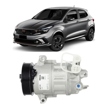 COMPRESSOR FIAT ARGO 2017 a 2023 1.0 SOHC L 1.3 SOHC L 1.8 1.8 SOHC L MAHLE