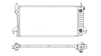 RADIADOR FORD TAURUS 1996 a 2005 NOTUS