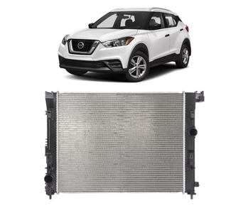 RADIADOR NISSAN KICKS 2016 a 2019 1.6 COM AR NOTUS