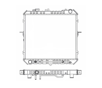 RADIADOR KIA MOTORS SPORTAGE 1996 a 2001 2.0 COM E SEM AR NOTUS