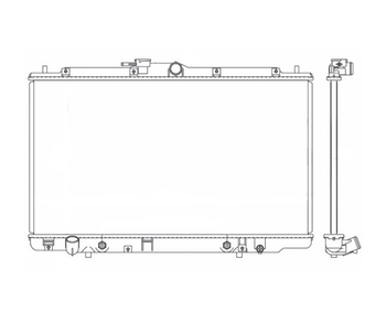 RADIADOR HONDA ACCORD 2000 a 2003 3.0 COM E SEM AR REACH RADIADORES