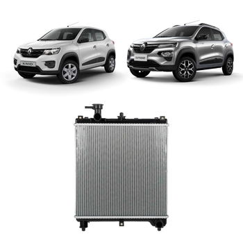 RADIADOR RENAULT KWID 1.0 3CC 2017 A 2025 LIFE ZEN INTENSE OUTSIDER E-TECH VISCONDE MODINE