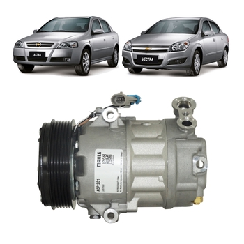 COMPRESSOR CHEVROLET ASTRA VECTRA 1998 a 2012 1.8 2.0 2.2 2.4 MAHLE