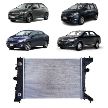 RADIADOR CHEVROLET ONIX PRISMA 2017 a 2019 SPIN COBALT 2017 A 2022 AUTOMATICO DENSO