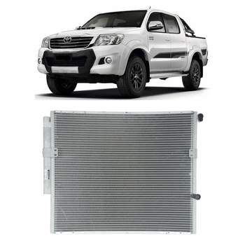 CONDENSADOR TOYOTA HILUX 2007 a 2015 2.5 3.0 DENSO