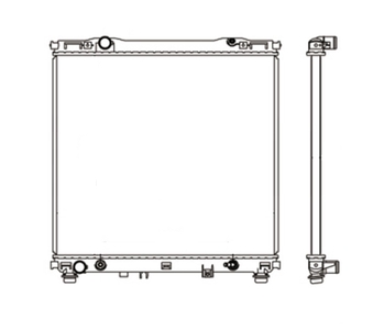 RADIADOR KIA MOTORS SORENTO 2003 a 2006 3.5 COM AR NOTUS