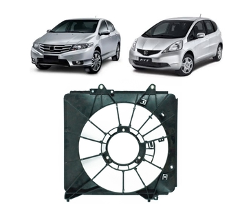 DEFLETOR HONDA CITY FIT 2009 a 2014 1.4 1.5 COM AR MARIA DE LOURDES