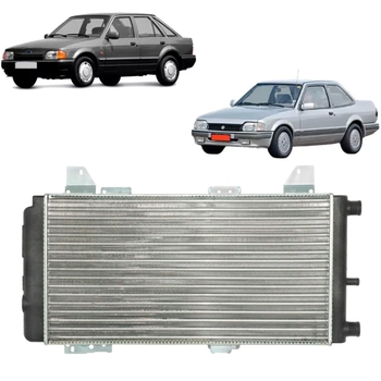 RADIADOR FORD VOLKSWAGEN APOLLO ESCORT 1989 a 1992 1.6 1.8 COM E SEM AR VISCONDE-MODINE