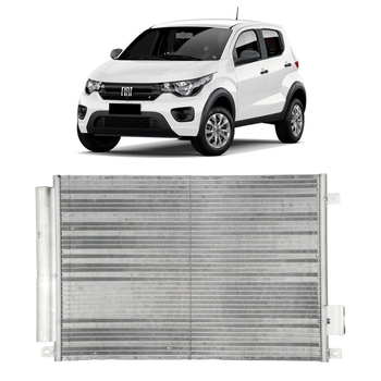 CONDENSADOR FIAT MOBI 1.0 EVO 4 CILINDROS 2016 A 2024 DENSO