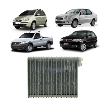 EVAPORADOR AR IDEA PALIO SIENA STRADA FIRE 2003/2017 DENSO