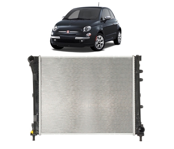 RADIADOR FIAT 500 1.4 16V 2009/2013 GASOLINA MODELO POLONES