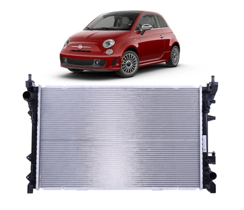 RADIADOR FIAT 500 1.4 2011 A 2017 FLEX MODELO MEXICANO NOTUS