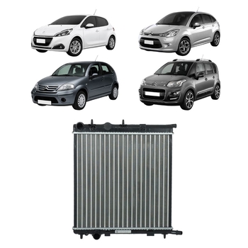 RADIADOR C3 PICASSO AIRCROSS 1.4 1.6 PEUGEOT 208 1.5 MANUAL