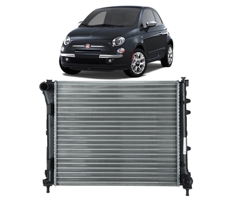 RADIADOR FIAT 500 1.4 16V 2009/2013 GASOLINA MODELO POLONES