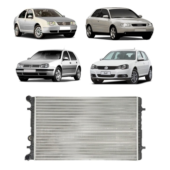 RADIADOR AUDI A3 1998 A 2006 VOLKSWAGEN BORA GOLF 1999 A 2013 1.6 1.8 2.0 MK4 MK4.5 REACH