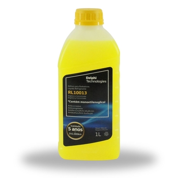 ADITIVO PARA RADIADOR CONCENTRADO ORGANICO AMARELO 1L DELPHI