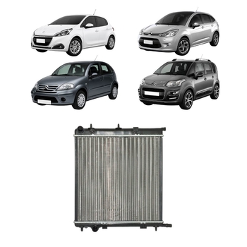 RADIADOR CITROEN C3 PICASSO 2002 a 2017 1.4 1.5 1.6 COM E SEM AR MAHLE
