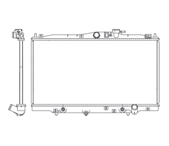 RADIADOR HONDA ACCORD PRELUDE 1992 a 1997 2.2 COM E SEM AR REACH RADIADORES