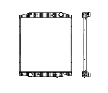 RADIADOR COMPATIVEL COM IVECO TRAKKER 2008 2009 2010 A 2012