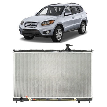 RADIADOR HYUNDAI SANTA FÉ 2006 a 2009 2.7 COM AR REACH RADIADORES