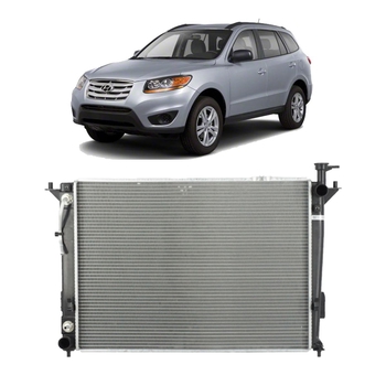RADIADOR HYUNDAI SANTA FE 2010 a 2013 3.5 COM AR REACH RADIADORES
