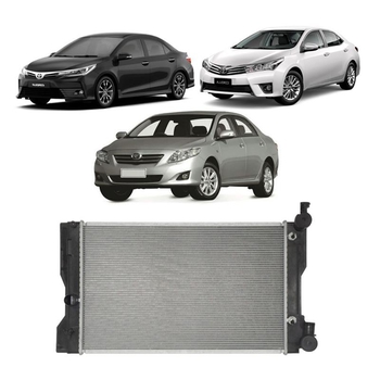 RADIADOR TOYOTA COROLLA 2009 a 2019 1.6 1.8 2.0 COM AR VALEO