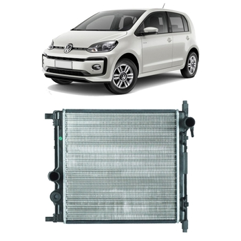 RADIADOR VOLKSWAGEN UP 2014 a 2019 1.0 COM AR VALEO